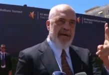 Albanian PM Rama against protest participation of Macedonian Albanians: They are not Albania’s diaspora