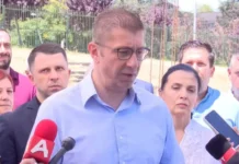PM Mickoski: Macedonia is coping with fires the best this year