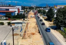 Boris Trajkovski Boulevard – Drachevo route in Skopje almost completely broken through