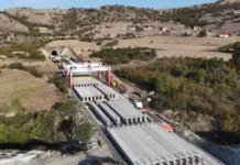 VIDEO | Construction of Beljakovce–Kriva Palanka railway line proceeding at rapid pace